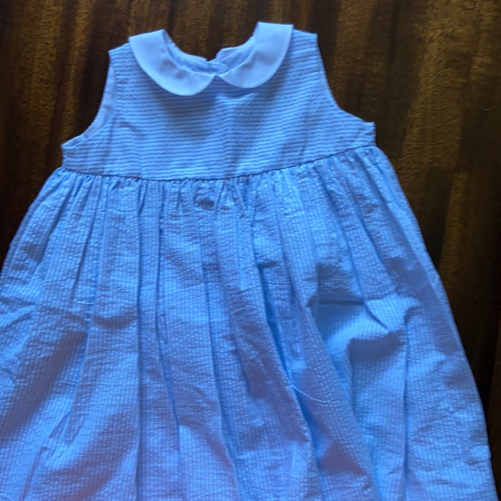 Bella Bliss dress 12m seersucker